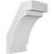 Ekena Millwork 6-in. W x 8-in. D x 12-in. H Merced Architectural Grade PVC Knee Brace BRCP06X08X12MRC - alternate 1